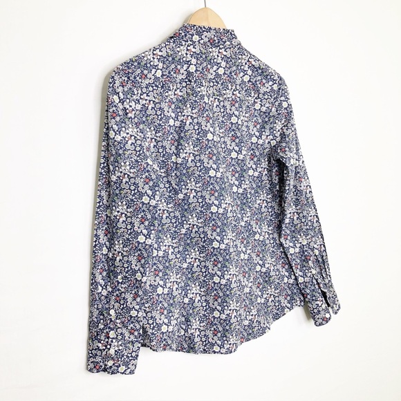 Liberty art Fabrics for jcrew, floral, print button down shirt - Picture 6 of 10